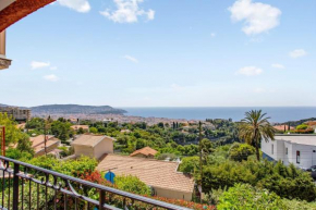 Superb apartment with garage and sea and city view in Nice - Welkeys